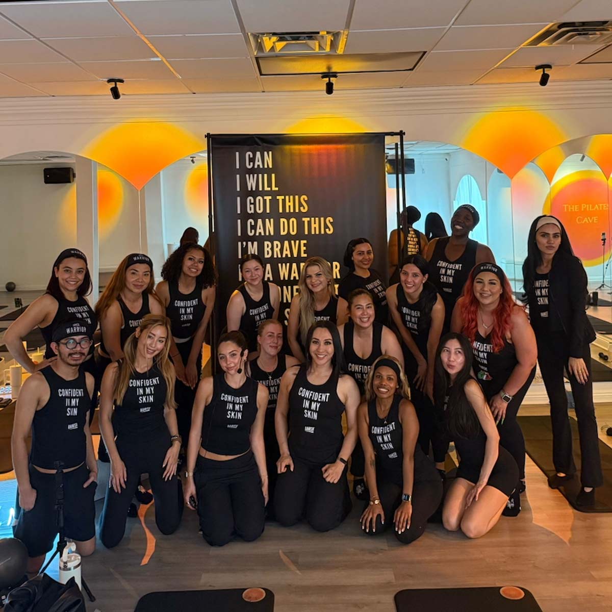 banish pilates cave event
