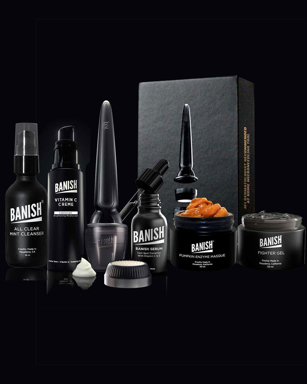 banish starter kit with cleanser