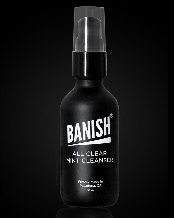 banish all clear mint cleanser