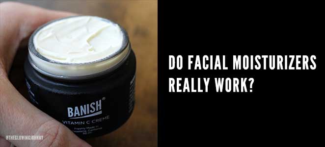 do facial moisturizers work