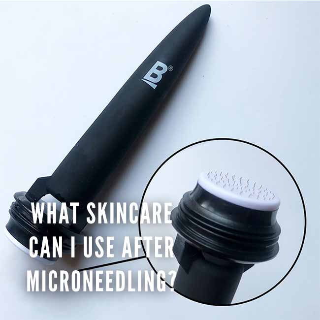 Here's What Skincare To Use After Microneedling Banish